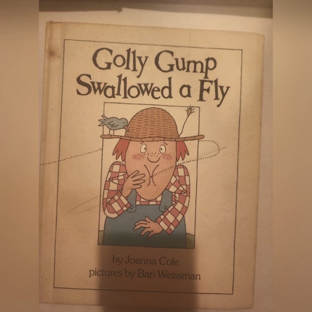 4/$20 children's favorite Golly Gump Swallowed a Fly.